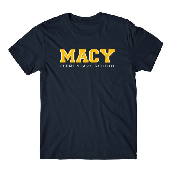 MACY ELEMENTARY - WIDE LOGO - ADULT T-SHIRT - $NG2T7C$ Thumbnail