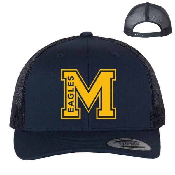MACY ELEMENTARY - M EAGLES LOGO - ADULT SNAPBACK HAT - $MQKRWP$ Thumbnail